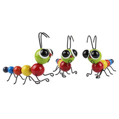 3 Pcs Ants Metal Wall Art
