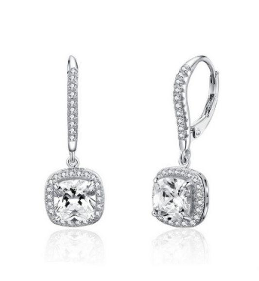 Dazzling Crystal Drop Earrings
