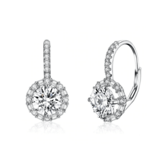 Dazzling Crystal Drop Earrings