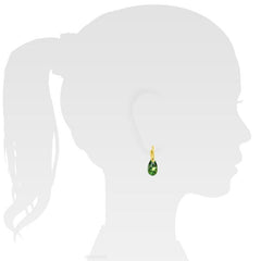 Peridot 24K Gold Earrings