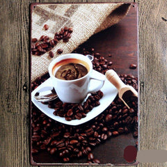 Coffee Poster Vintage Style