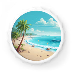 Beautifull Beach Bottle Opener