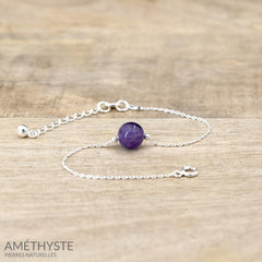 Crystal Amethyst Bracelet