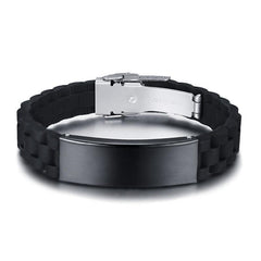 Stainless Steel Black Bracelet
