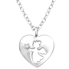 Children's Sterling Silver Angel Necklace