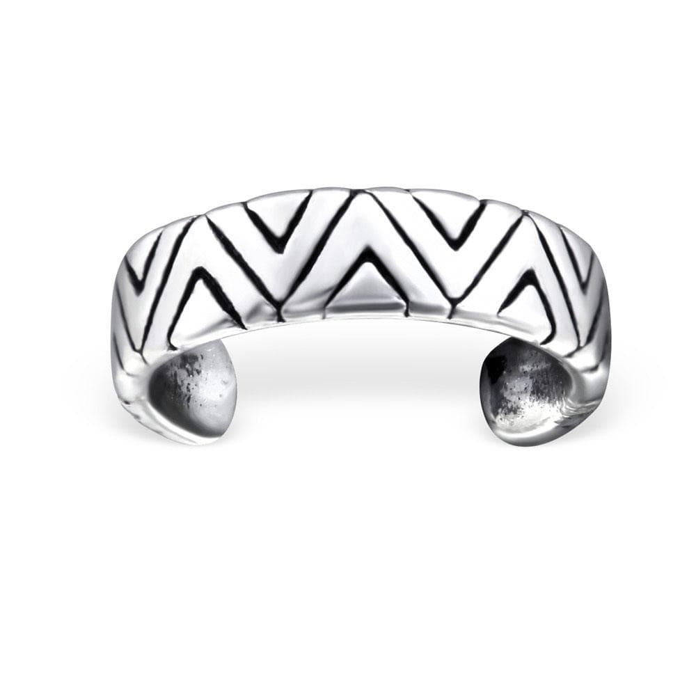 Cute Silver Patterned Ear Cuff Ear Wrap