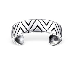 Cute Silver Patterned Ear Cuff Ear Wrap