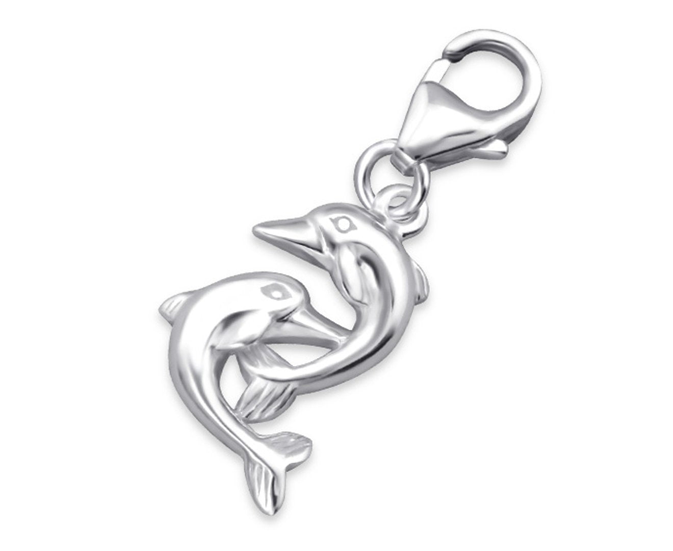 Sterling Silver Dolphin Charm