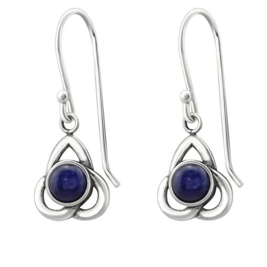 Silver Celtic Earrings