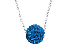 Silver Ball Necklace