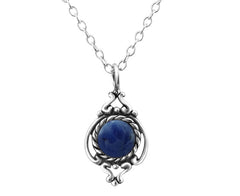 Antique Silver Pendant Necklace