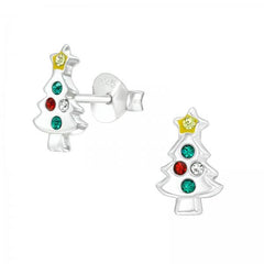 Christmas Tree Ear Studs