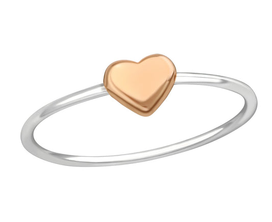 Sterling Silver Heart Ring