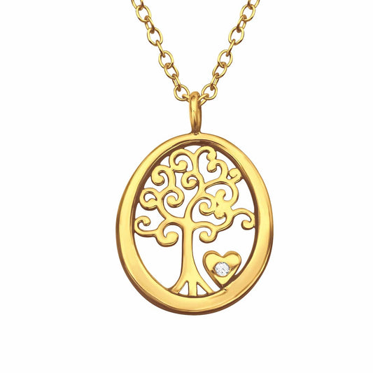 Gold Tree Of Life Necklace