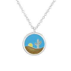 Desert Scene Necklace