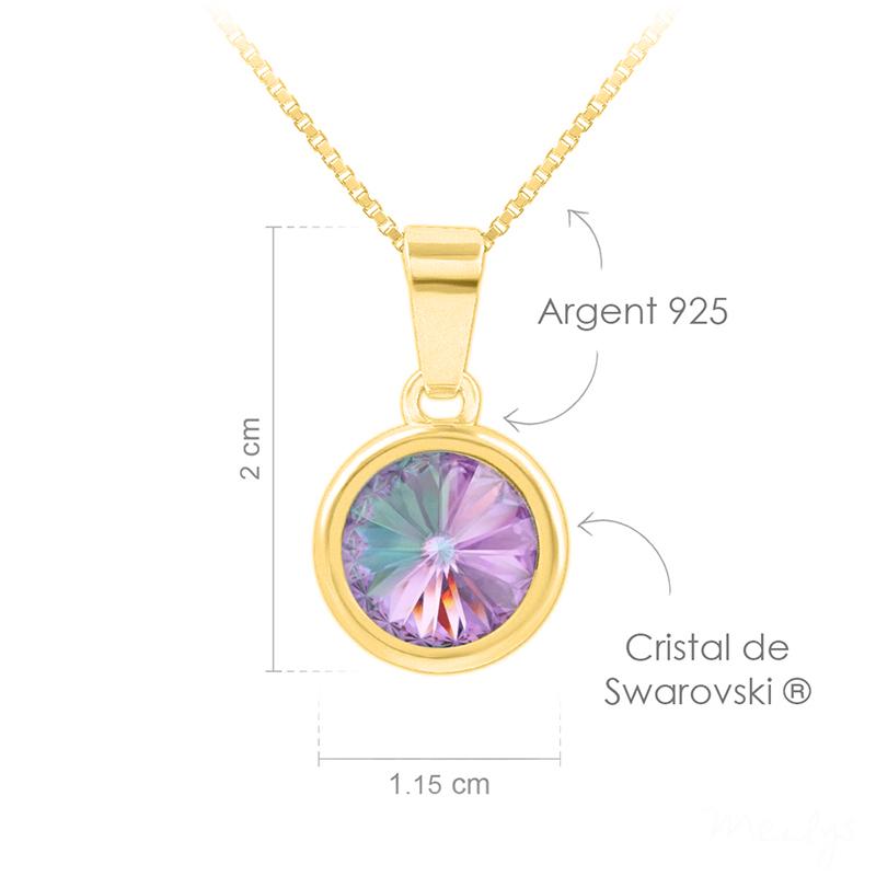 Vitrail 24K Gold Necklace