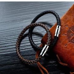 Braided Leather Bracelet