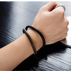 Braided Leather Bracelet