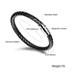 Braided Leather Bracelet