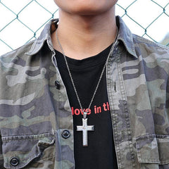 Bible Verse Cross Necklace