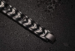 Black Magnetic Health Bracelet