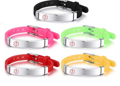 Kids Baby Medical Alert Bracelets for Boys and Girls