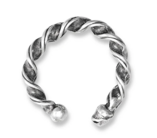 Bali Ear Cuff Sterling Silver