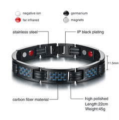 Black Gold Magnetic Bracelet for women