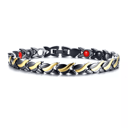 Black Gold Magnetic Bracelet for women