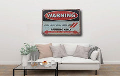 Dodge Parking Only Sign Metal Poster