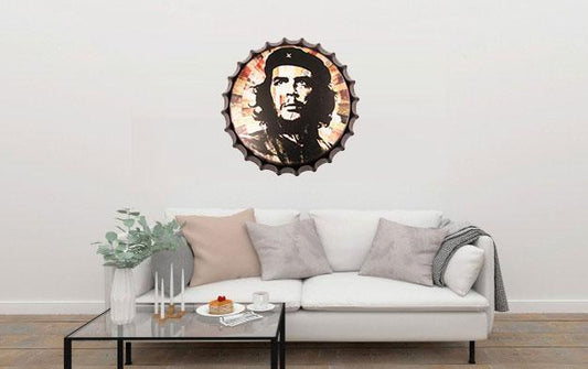 Che Guevara Beer Cap Metal Tin Sign Poster