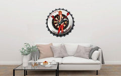 Bulls Eye Beer Cap Metal Tin Sign Poster