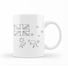 Australia Art Coffee Mug