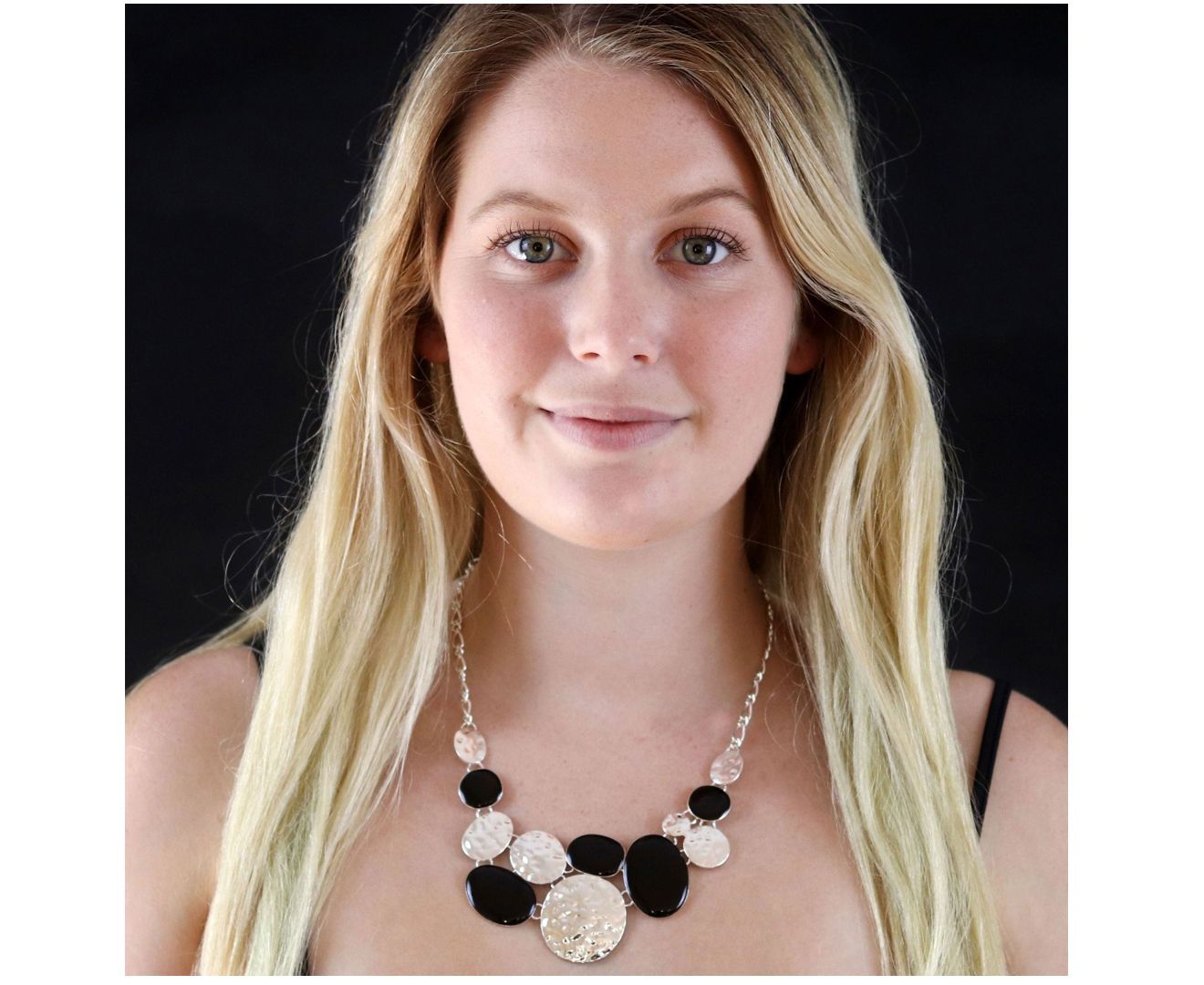 Handmade Necklace And Earrings Set black