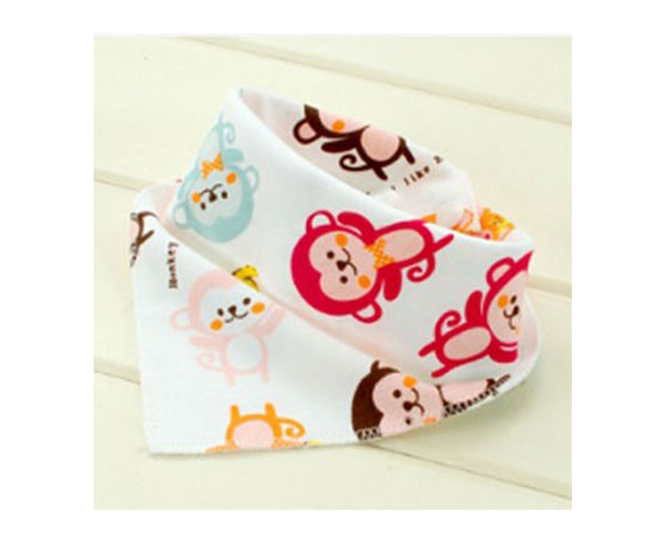 monkey baby bib