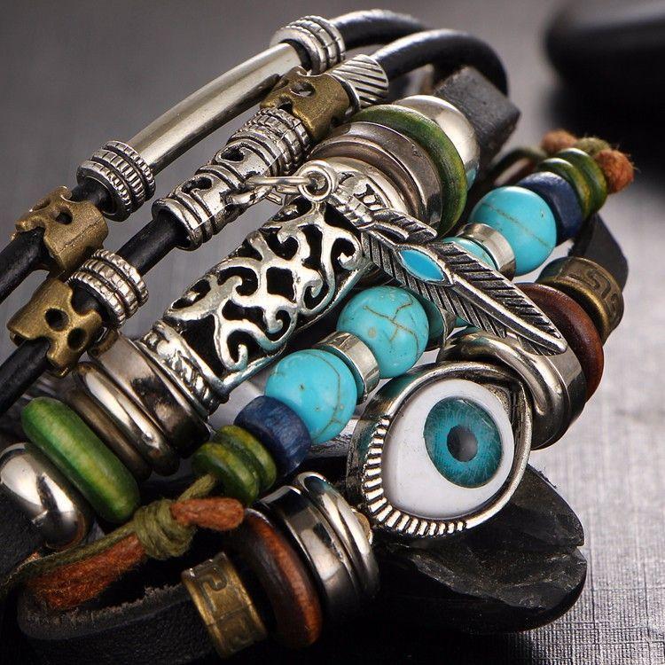 Evil Eye Bracelet for Men and Women