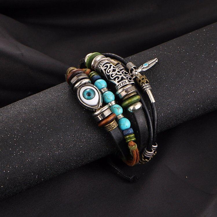 Evil Eye Bracelet for Men and Women