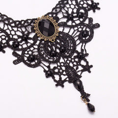 Vintage Lace Necklace Women
