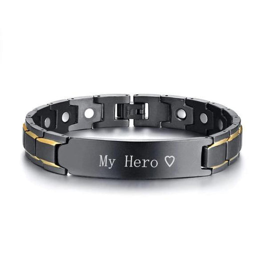 Custom  Healing Magnetic Bracelet for Men