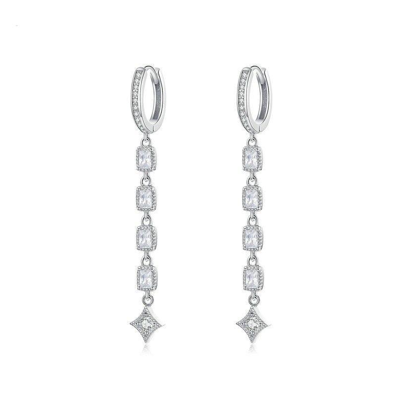 Elegant Crystal Dangle Earrings
