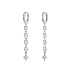 Elegant Crystal Dangle Earrings