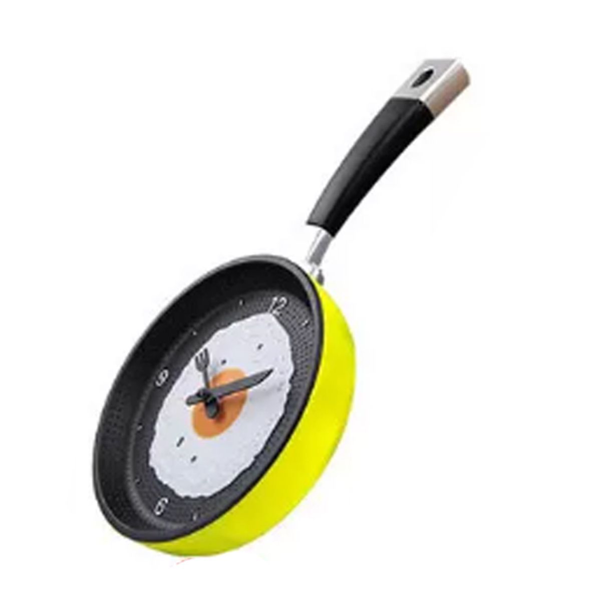 Creative Frying Pan Omelette Wall Clock