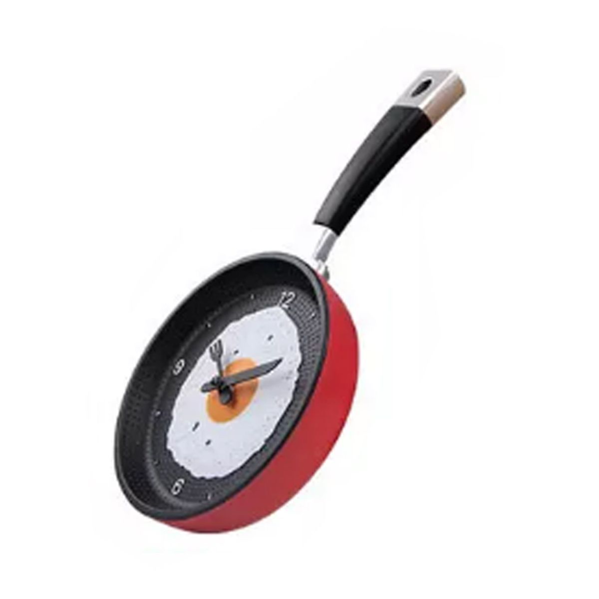 Creative Frying Pan Omelette Wall Clock