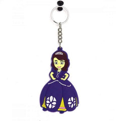 DISNEY PRINCESS PVC KEYCHAIN