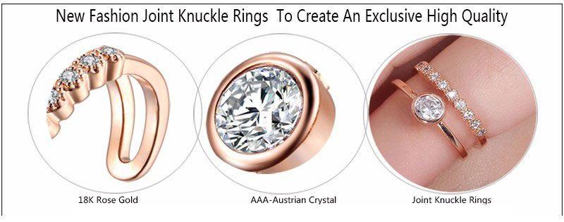 Elegant Double Band Toe Ring with Crystal Gemstones rose gold