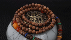 Ethnic Bodhi Beads with Star Talisman