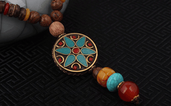 Ethnic Bodhi Beads Star Talisman