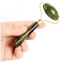 Jade Face Roller and Stone