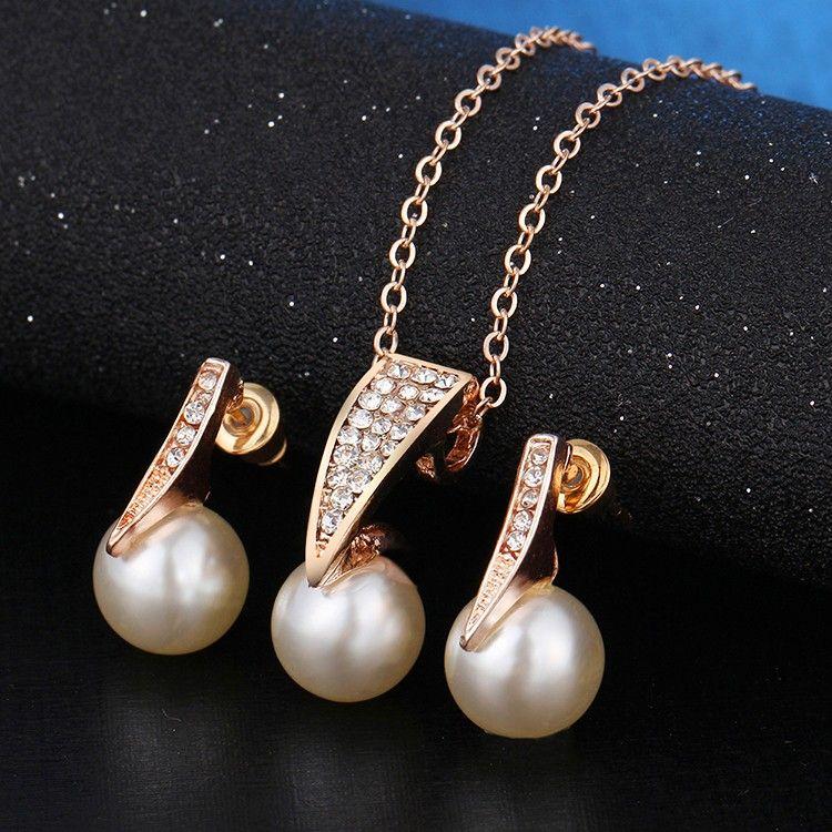 Pearl Gold Color Bridal Jewellery