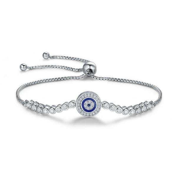 Evil Eye Braclet Silver